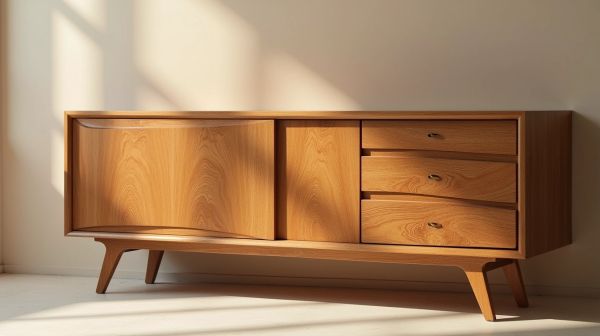 Apporter du style avec un buffet en bois massif